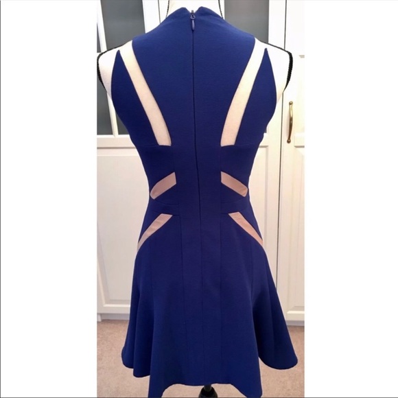 BCBG MaxAzria Blue mini- dress - Picture 3 of 4